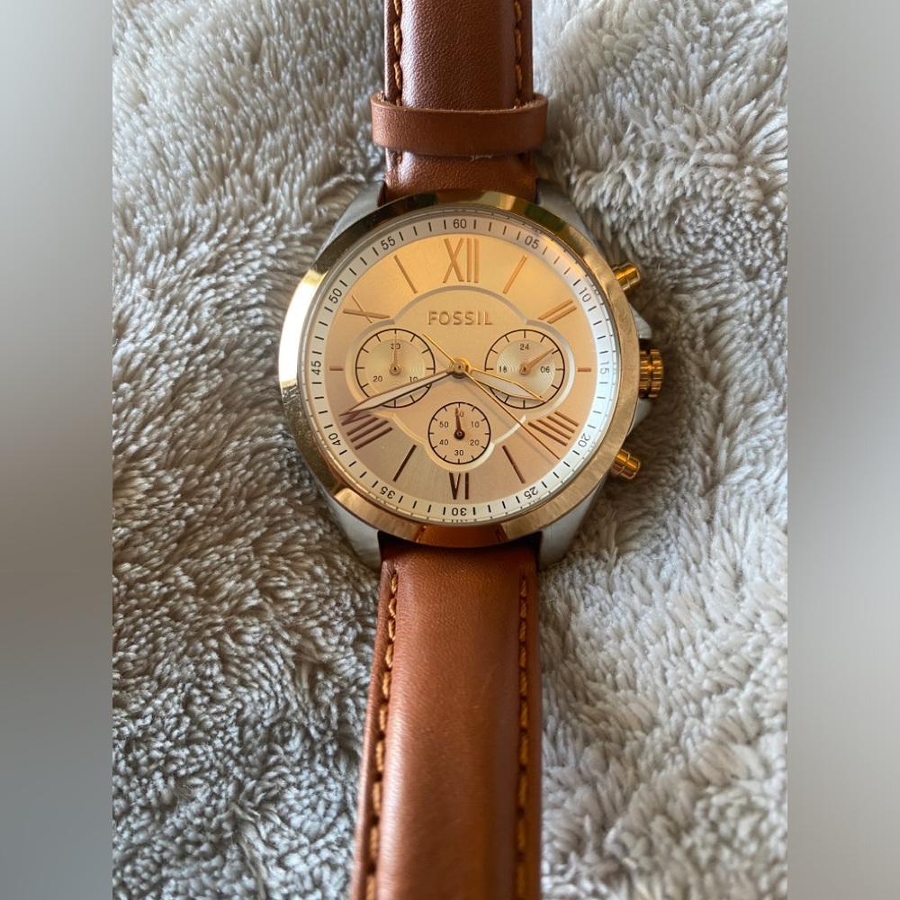 Fossil Watch - Brown